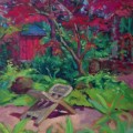 Garden of Fortune 16" X 20" oil on canvas